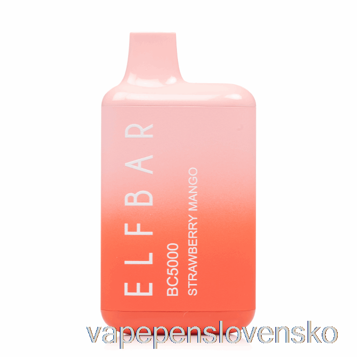 Bc5000 0% Zero Nikotín Jednorazový Jahodový Mango Vape Shop Bratislava